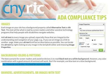 Is your district's website ADA compliant?